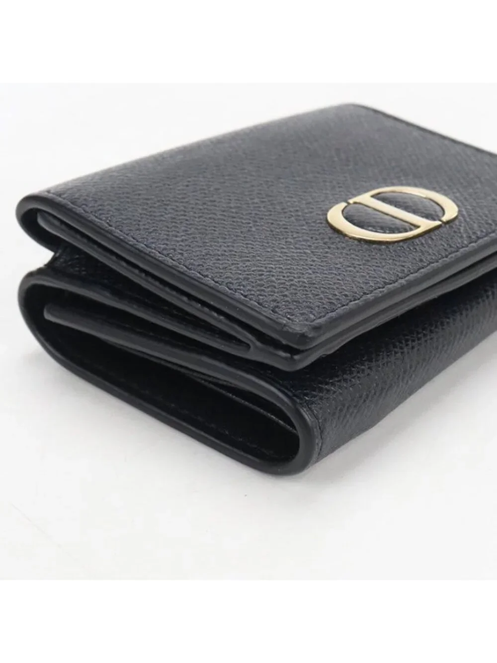 Dior 30 Montaigne Trifold Wallet Calfskin
